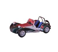 Macchinine in Metallo Pressofuso 1:43 Per Caterham Super Lotus 7 Roadster Verde Vintage Alloy Car Model Versione A Due Posti Veicolo Fan Sport Motoristici Corsa