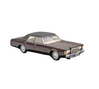 Macchinine in Metallo Pressofuso 1/43 Per Chrysler Newport 1974 Modello Di Auto In Resina Simulata A Due Porte Hardtop Ornamenti Retrò Marroni Fan Sport Motoristici Corsa