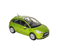 Macchinine in Metallo Pressofuso 1:43 Per Citroen C3 Vintage Green Alloy Car Models Die-Cast Replica Modello Da Collezione Veicolo Fan Sport Motoristici Corsa