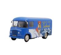 Macchinine in Metallo Pressofuso 1:43 Per Citroen Tipo 23 HLZ HEULIEZ 1958 Furgone Modello Di Auto In Metallo Blu Veicolo Lavoro Decorazione Per La Casa Fan Sport Motoristici Corsa