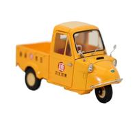 Macchinine in Metallo Pressofuso 1/43 Per Daihatsu Midget Triciclo In Lega Modello Di Autocarro Triangolare Pollo Decorazione Gialla Fan Sport Motoristici Corsa