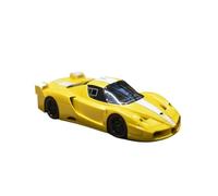 Macchinine in Metallo Pressofuso 1:43 Per Ferrari Fxx 2005 Modello In Lega A Strisce Gialle E Bianche Auto Sportiva Da Collezione Fan Sport Motoristici Corsa