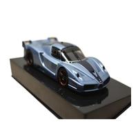 Macchinine in Metallo Pressofuso 1:43 Per Ferrari FXX Modello In Lega Di Auto Sportiva Con Strisce Blu E Nere Argento Per Esposizione E Collezione Fan Sport Motoristici Corsa
