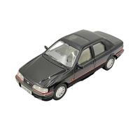 Macchinine in Metallo Pressofuso 1/43 Per Ford Sierra Paparazzi Vanguard Sapphire GLS Black Alloy Car Model Collector's Edition Sedan Fan Sport Motoristici Corsa