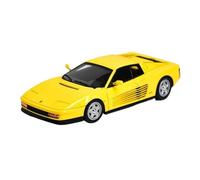 Macchinine in Metallo Pressofuso 1/43 Per Gli Appassionati In Lega Per Auto Modello Tsetarossa Roadster Spyder In Scala 1:43 Da Mostrare Agli Amici Fan Sport Motoristici Corsa(Yellow)