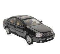 Macchinine in Metallo Pressofuso 1:43 Per GM Buick Excelle Black Vintage Alloy Car Models Die-Cast Modelli Da Esposizione (tre Porte) Fan Sport Motoristici Corsa