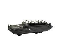 Macchinine in Metallo Pressofuso 1:43 Per Gmc Dukw 353 Die-cast Alloy Car Teal Amphibious Military Vehicle Transporter Model Decoration Fan Sport Motoristici Corsa