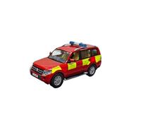 Macchinine in Metallo Pressofuso 1:43 Per Il Modello Di Auto In Lega Statica In Scala Del Camion Dei Pompieri Rosso Mitsubishi Pajero Fire Rescue Bureau Fan Sport Motoristici Corsa