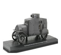 Macchinine in Metallo Pressofuso 1/43 Per Il Modello Di Carro Armato Blindato Ehrhardt EV/4 Della Prima Guerra Mondiale Decorazione Spaziale D'epoca Fan Sport Motoristici Corsa(Gray)