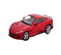 Macchinine in Metallo Pressofuso 1:43 Per Il Modello Di Supercar In Lega Ferrari Portofino 2018 Modello Di Veicolo Di Moda Rosso Espositore Fan Sport Motoristici Corsa