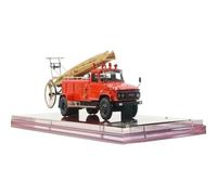 Macchinine in Metallo Pressofuso 1:43 Per Il Modello In Resina Del Camion Dei Pompieri Con Scala Jiefang CA141 Espositore Tavolo Per Soccorso Antincendio Fan Sport Motoristici Corsa
