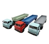 Macchinine in Metallo Pressofuso 1/43 Per Il Modello Rimorchio Mars Testa Auto In Lega Decorazioni In Metallo Ornamenti Per La Famiglia Giocattoli Gioco Fan Sport Motoristici Corsa(Green trailer with
