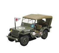 Macchinine in Metallo Pressofuso 1:43 Per Jeep Willys MB 1944 Modello Auto In Lega Pressofusa Verde Della Seconda Guerra Mondiale Veicolo Simulazione Fan Sport Motoristici Corsa