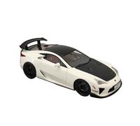 Macchinine in Metallo Pressofuso 1:43 Per La Supercar Lexus Lexus LFA Modello Auto In Resina Modello In Metallo Bianco E Nero Giocattolo A Sorpresa Fan Sport Motoristici Corsa