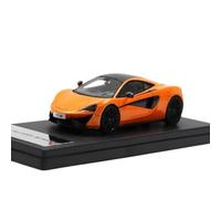 Macchinine in Metallo Pressofuso 1:43 Per La Supersportiva Mclaren 570S Del 2015 Modello In Resina Con Capote Nera Arancione Espositore Per Feste Fan Sport Motoristici Corsa