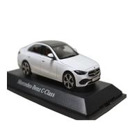 Macchinine in Metallo Pressofuso 1:43 Per La Visualizzazione Statica Del Modello In Lega Bianca Della Berlina A Tre Volumi Mercedes-Benz Classe C W206 Fan Sport Motoristici Corsa