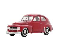 Macchinine in Metallo Pressofuso 1:43 Per La Volvo Pv 444 Del 1943 Berlina D'epoca Rossa In Lega Veicolo Per La Collezione Di Amanti Delle Auto Fan Sport Motoristici Corsa
