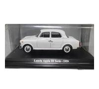 Macchinine in Metallo Pressofuso 1/43 Per Lancia Appia Lll Serie-1959 Berlina D'epoca Bianca Modello In Lega Da Collezione Ornamento Fan Sport Motoristici Corsa