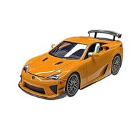 Macchinine in Metallo Pressofuso 1:43 Per Lexus LFA Package EM538 2012 Modello In Resina In Due Colori Adatto Per Collezionisti Da Esporre Fan Sport Motoristici Corsa(Orange)