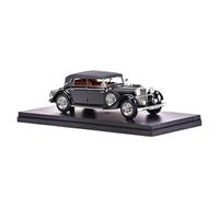 Macchinine in Metallo Pressofuso 1/43 Per Mercedes-Benz 290 W18 Lang Cabriolet B Nero Classico Veicolo In Resina Display Da Tavolo Fan Sport Motoristici Corsa