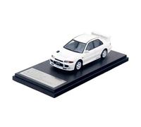 Macchinine in Metallo Pressofuso 1:43 Per Mitsubishi Lancer GSR Evolution Ⅲ (1995) Espositore Da Interni Per Auto In Lega Realistica Multicolore Fan Sport Motoristici Corsa(White)