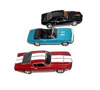 Macchinine in Metallo Pressofuso 1:43 Per Muscle Car In Lega, Set Da Tre Pezzi Set Ideale Come Regalo Per Gli Appassionati Muscle Car (raro) Fan Sport Motoristici Corsa