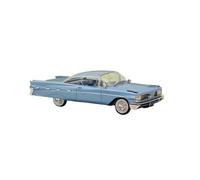 Macchinine in Metallo Pressofuso 1:43 Per Pontiac Bonneville 1959 Supercar Cars Model Giocattoli Per Adulti Nostalgia Classici Souvenir Fan Sport Motoristici Corsa(Blue)