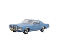 Macchinine in Metallo Pressofuso 1:43 Per Pontiac Grand Prix Sj 1969 Modello In Lega Di Auto D'epoca Blu Veicolo Retrò Decorazione Per La Casa Fan Sport Motoristici Corsa