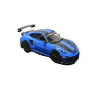 Macchinine in Metallo Pressofuso 1:43 Per Porsche 911 (991.2) GT2RS MR Blu Supercar Street Car Modello Giocattolo Decorativo Statico Fan Sport Motoristici Corsa