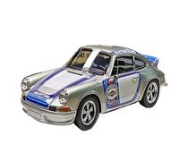 Macchinine in Metallo Pressofuso 1:43 Per Porsche 911 Carrera RS 2.7 VM009 Multicolor Alloy Collector's Edition Ornamenti Per Veicoli 1973 Fan Sport Motoristici Corsa(Silver)