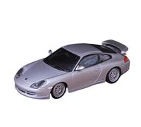 Macchinine in Metallo Pressofuso 1:43 Per Porsche 911 GT3 996 Sports Car 1998 Modello Di Auto In Lega D'argento Scena Simulazione Decorazione Fan Sport Motoristici Corsa