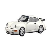 Macchinine in Metallo Pressofuso 1:43 Per Porsche 911 Turbo 3.3 1991 Modello In Resina Bianca Per Esposizione Domestica Fan Sport Motoristici Corsa