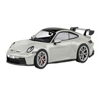 Macchinine in Metallo Pressofuso 1/43 Per Porsche 992 GT3 Carrera Turbo GTS Ornamenti In Lega Modello In Scala Mini Collezione Giocattolo Fan Sport Motoristici Corsa(Gray)