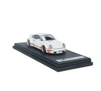 Macchinine in Metallo Pressofuso 1:43 Per Porsche RWB 964 Modello Di Auto Statica In Resina Bianca Edizione Rara Collezione Espositore Da Vetrina Fan Sport Motoristici Corsa