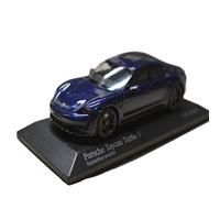 Macchinine in Metallo Pressofuso 1:43 Per Porsche Taycan Turbo S Blue Vintage Car Alloy Craft Per Collezionisti E Adulti Fan Sport Motoristici Corsa