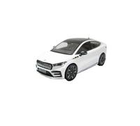 Macchinine in Metallo Pressofuso 1:43 Per Skoda Enyaq Coupe RS Modello Di Auto In Lega Modello Di Berlina In Metallo Bicolore Collezione Decorazione Fan Sport Motoristici Corsa(White)