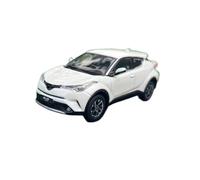 Macchinine in Metallo Pressofuso 1:43 Per Toyota Izoa Modello Auto In Lega Multicolore Ornamenti Per Veicoli In Metallo Di Piccole Dimensioni Fan Sport Motoristici Corsa(White)