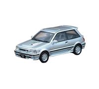 Macchinine in Metallo Pressofuso 1/43 Per Toyota Starlet Turbo S Modello Di Auto In Resina Con Decorazione Statica Argento Da Collezione Fan Sport Motoristici Corsa