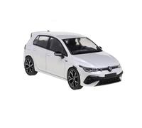 Macchinine in Metallo Pressofuso 1/43 Per Volkswagen Golf 8R / GOLF R32 (MK4) Modello In Miniatura Decorativo In Lega Per Fidanzato Fan Sport Motoristici Corsa(White)
