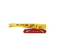 Macchinine in Metallo Pressofuso 1:50 Per La Gru Cingolata Liebherr Ltr 1220 Modello In Lega Veicolo Pressofuso Con Fondo Rosso 2746/05 Fan Sport Motoristici Corsa