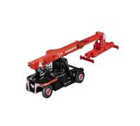 Macchinine in Metallo Pressofuso 1:50 Per Mammoet 410315 Modello In Lega Di Camion Trasporto Rosso Con Impilatore Di Container Decorazione Per Auto Rara Fan Sport Motoristici Corsa