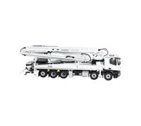 Macchinine in Metallo Pressofuso 1:50 Per Mercedes-Benz MB Schwing 8x4 Schwing S51 SX Autocarro Con Pompa Per Cemento Modello In Lega Bianco Fan Sport Motoristici Corsa
