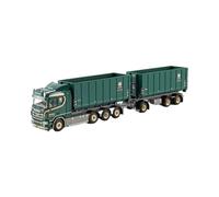 Macchinine in Metallo Pressofuso 1:50 Per Scania 8X2+2X40M3 Modello Di Camion Con Cassone Ribaltabile Verde Espositore Per Camion Trasportatore Fan Sport Motoristici Corsa