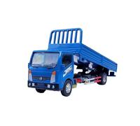 Macchinine in Metallo Pressofuso 1:60 Per Modello Camion Leggero In Lega Esteso Simulazione Camion Con Cassone Ribaltabile Auto Giocattolo Fan Sport Motoristici Corsa(Blue)