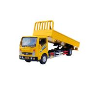 Macchinine in Metallo Pressofuso 1:60 Per Modello Camion Leggero In Lega Esteso Simulazione Camion Con Cassone Ribaltabile Auto Giocattolo Fan Sport Motoristici Corsa(Yellow)