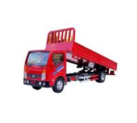 Macchinine in Metallo Pressofuso 1:60 Per Modello Camion Leggero In Lega Esteso Simulazione Camion Con Cassone Ribaltabile Auto Giocattolo Fan Sport Motoristici Corsa(Red)