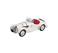 Macchinine in Metallo Pressofuso 1/64 Per BMW 328 Modello Di Auto In Lega Retrò Decappottabile Per Adulti Collezione Preferita Giocattolo In Metallo Fan Sport Motoristici Corsa(White)