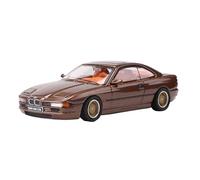 Macchinine in Metallo Pressofuso 1:64 Per BMW 850CSi Berlina Modello Auto In Lega Su Piccola Con Decorazione In Metallo Adatto Per Collezionisti Auto Fan Sport Motoristici Corsa(Brown)