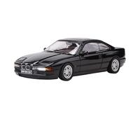 Macchinine in Metallo Pressofuso 1:64 Per BMW 850CSi Berlina Modello Auto In Lega Su Piccola Con Decorazione In Metallo Adatto Per Collezionisti Auto Fan Sport Motoristici Corsa(Black)