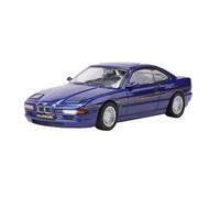 Macchinine in Metallo Pressofuso 1:64 Per BMW 850CSi Berlina Modello Auto In Lega Su Piccola Con Decorazione In Metallo Adatto Per Collezionisti Auto Fan Sport Motoristici Corsa(Blue)